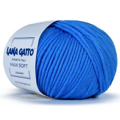 Lana Gatto Maxi Soft (14650) 100% меринос экстрафайн 50 г/90 м