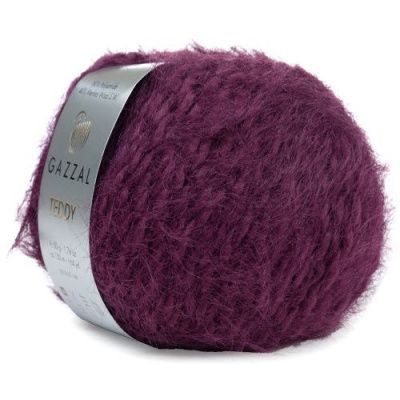 Пряжа Gazzal Teddy (6553); Состав: 40% Супервош мериносовая шерсть, 60% ПА; 50 г / 150 м